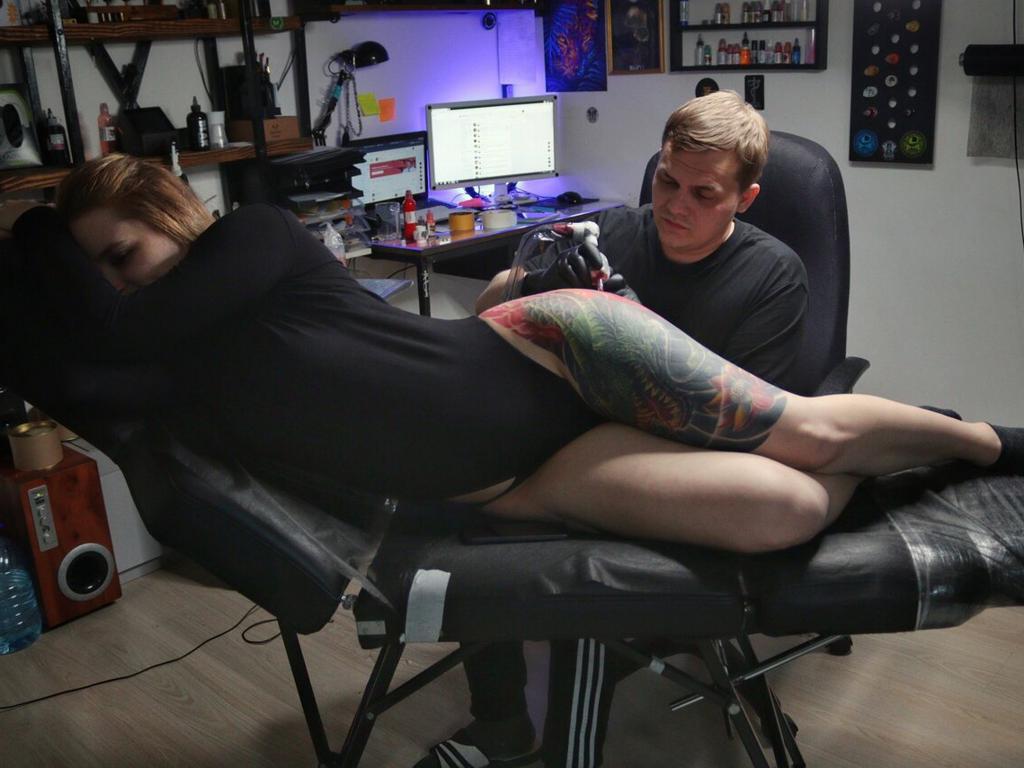 Tyumen tattoo team, интерьер