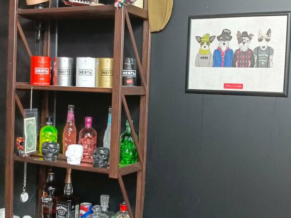 Urban Barbershop, интерьер