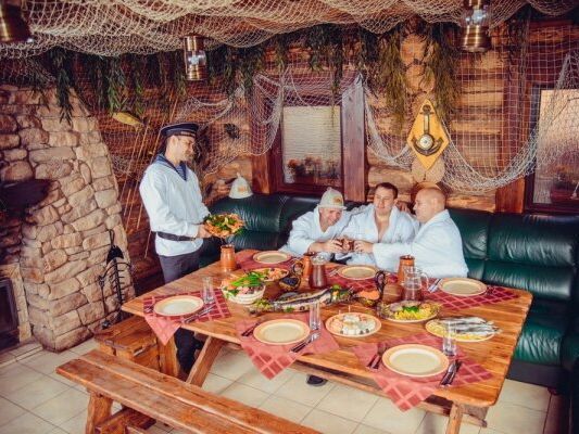 Усадьба Банная, интерьер