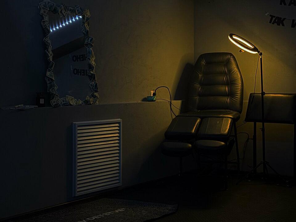 V-tattoo, интерьер