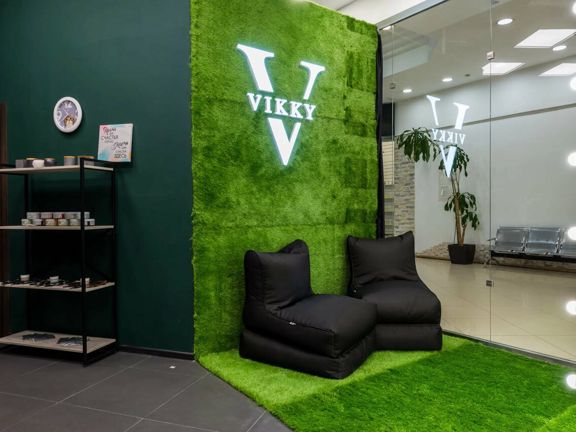 Vikky, интерьер