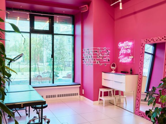 VivoTattoo, интерьер