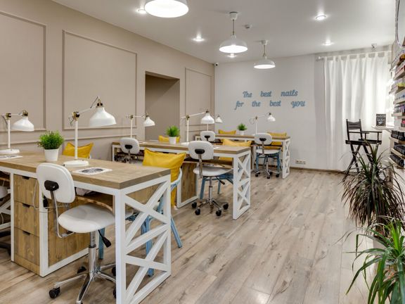 Wax & Gloss, интерьер