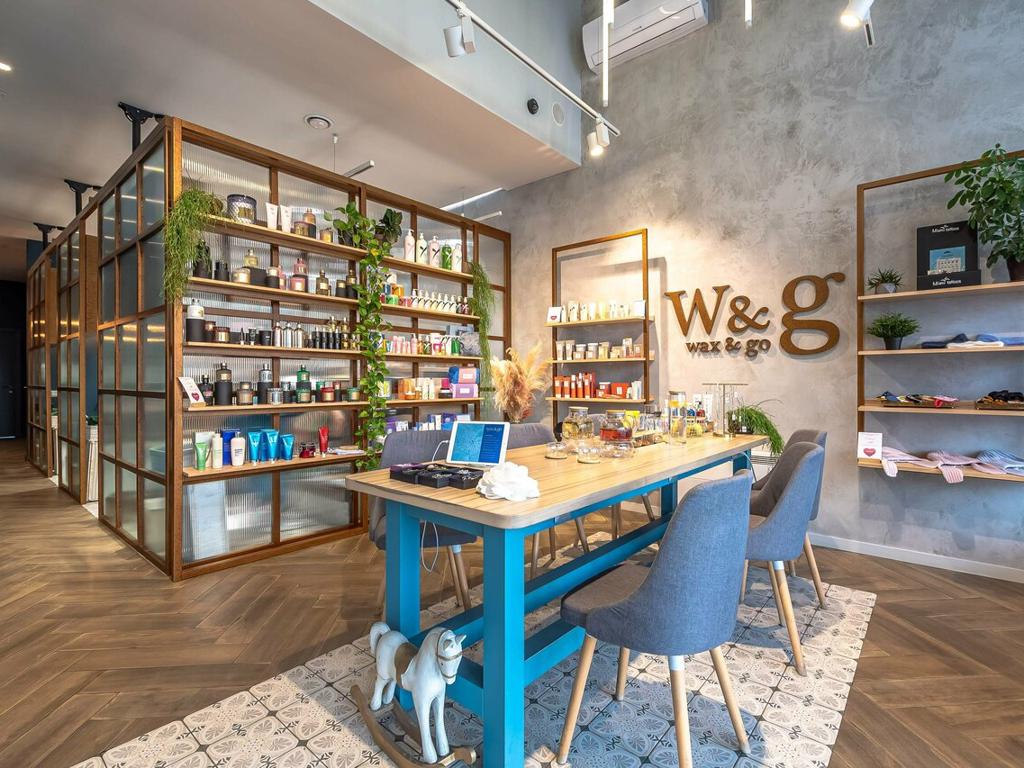 Wax&Go, интерьер