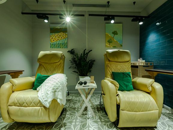 Wax & Go, интерьер