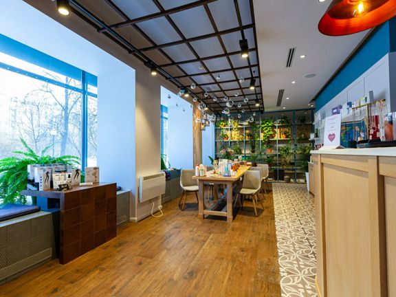 Wax & Go, интерьер