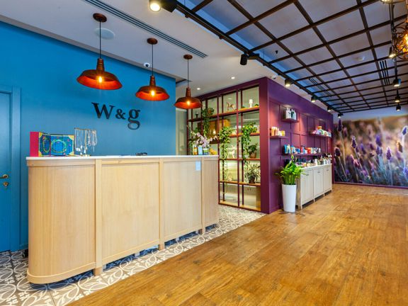 Wax & Go, интерьер