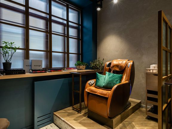 Wax & Go, интерьер