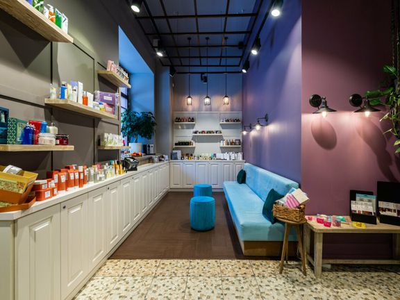 Wax & Go, интерьер