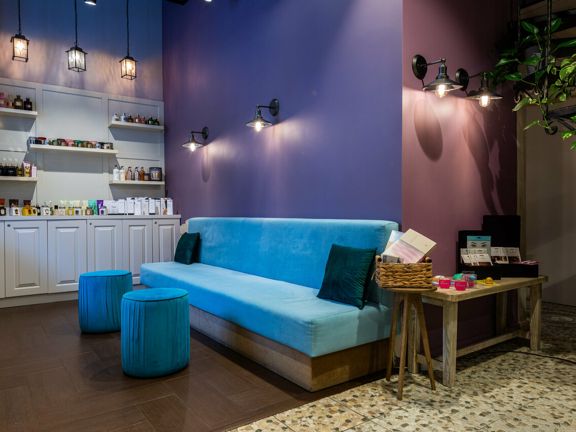 Wax & Go, интерьер