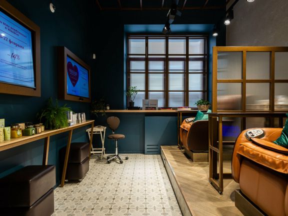 Wax & Go, интерьер