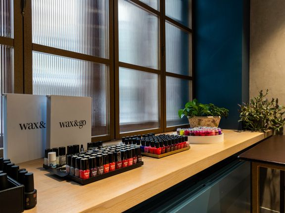 Wax & Go, интерьер