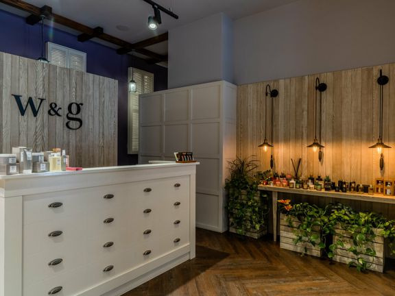 Wax&Go, интерьер