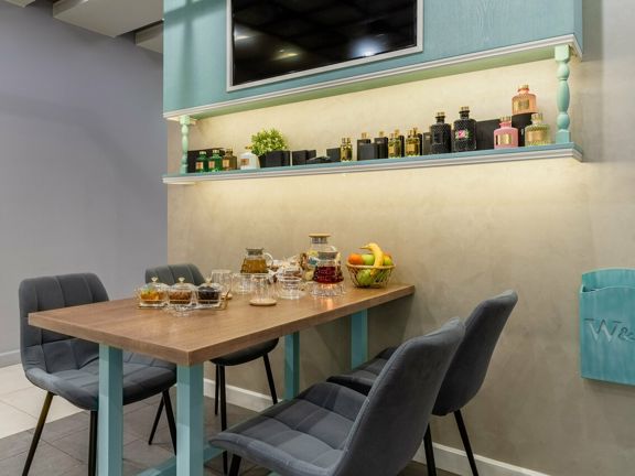 Wax&Go, интерьер