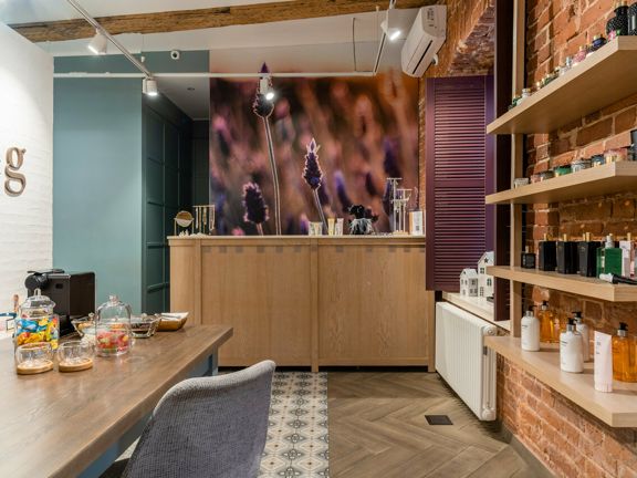 Wax&Go, интерьер