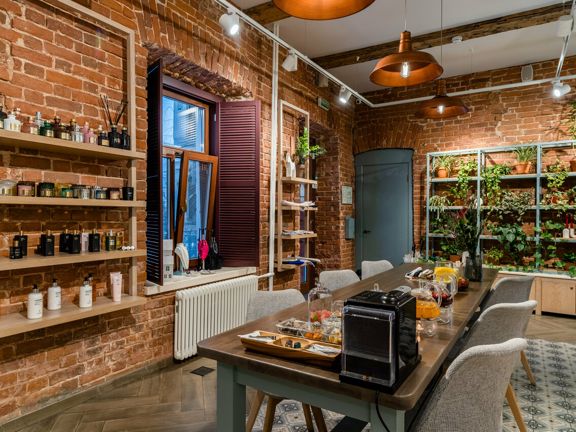 Wax&Go, интерьер