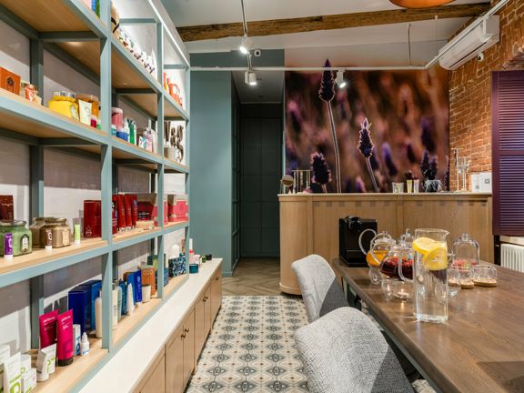 Wax&Go, интерьер