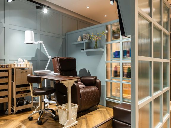 Wax&Go, интерьер