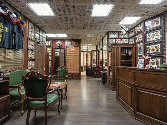 XkTattoo, интерьер