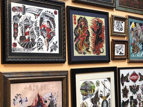 XkTattoo, интерьер