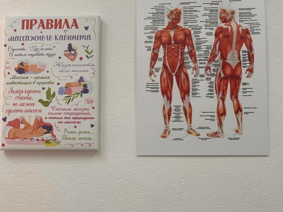 Женский массаж, интерьер