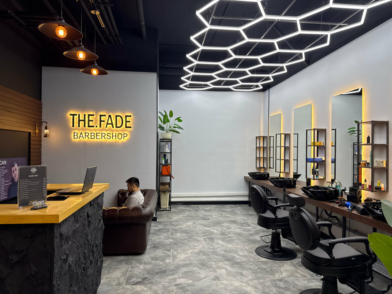The fade barber